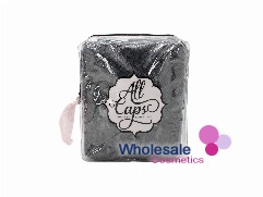 6 x All Caps Shower Sleep Spa - BLACK